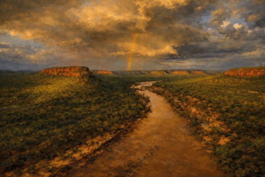 The Land of Rainbow Gold