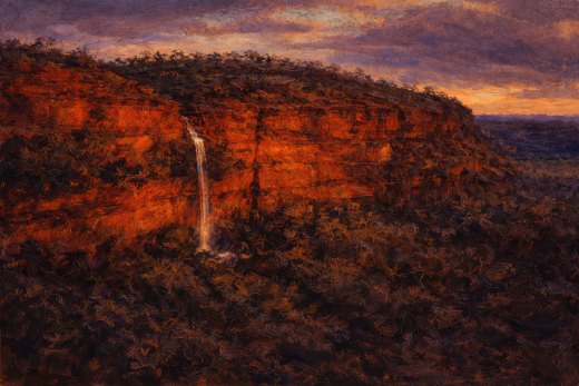 Waterfall in Victoria River country